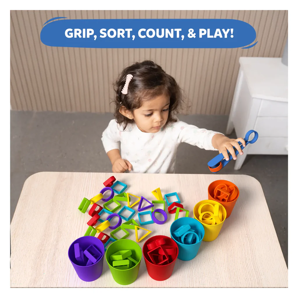KTC01275 - Silicone Rainbow Sorting | Sorting, Counting & Sequencing Toy - 3
