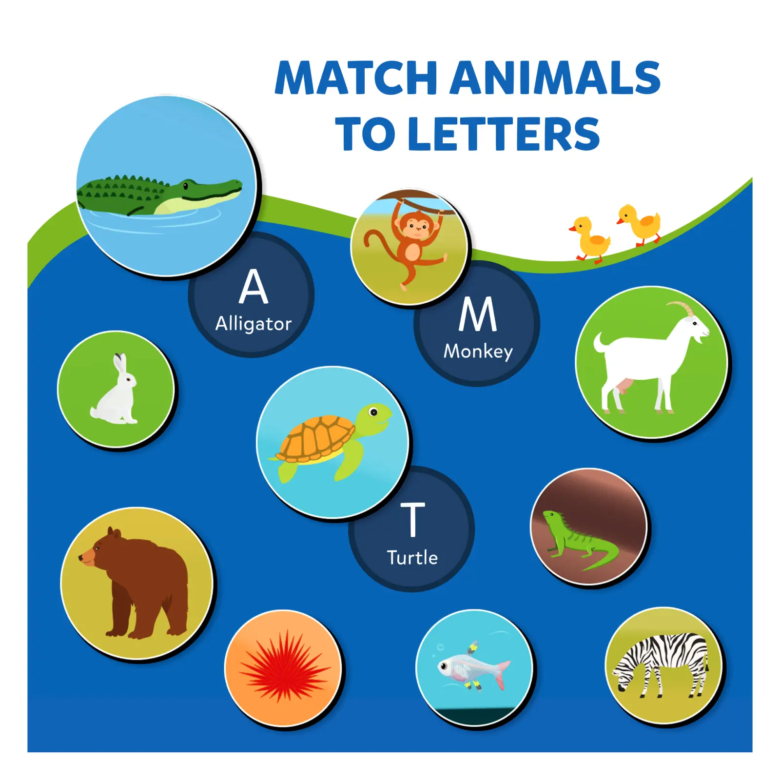 KTC01276 - The World of Letters, Numbers & Animals | Magnetic Matching Activity - 6